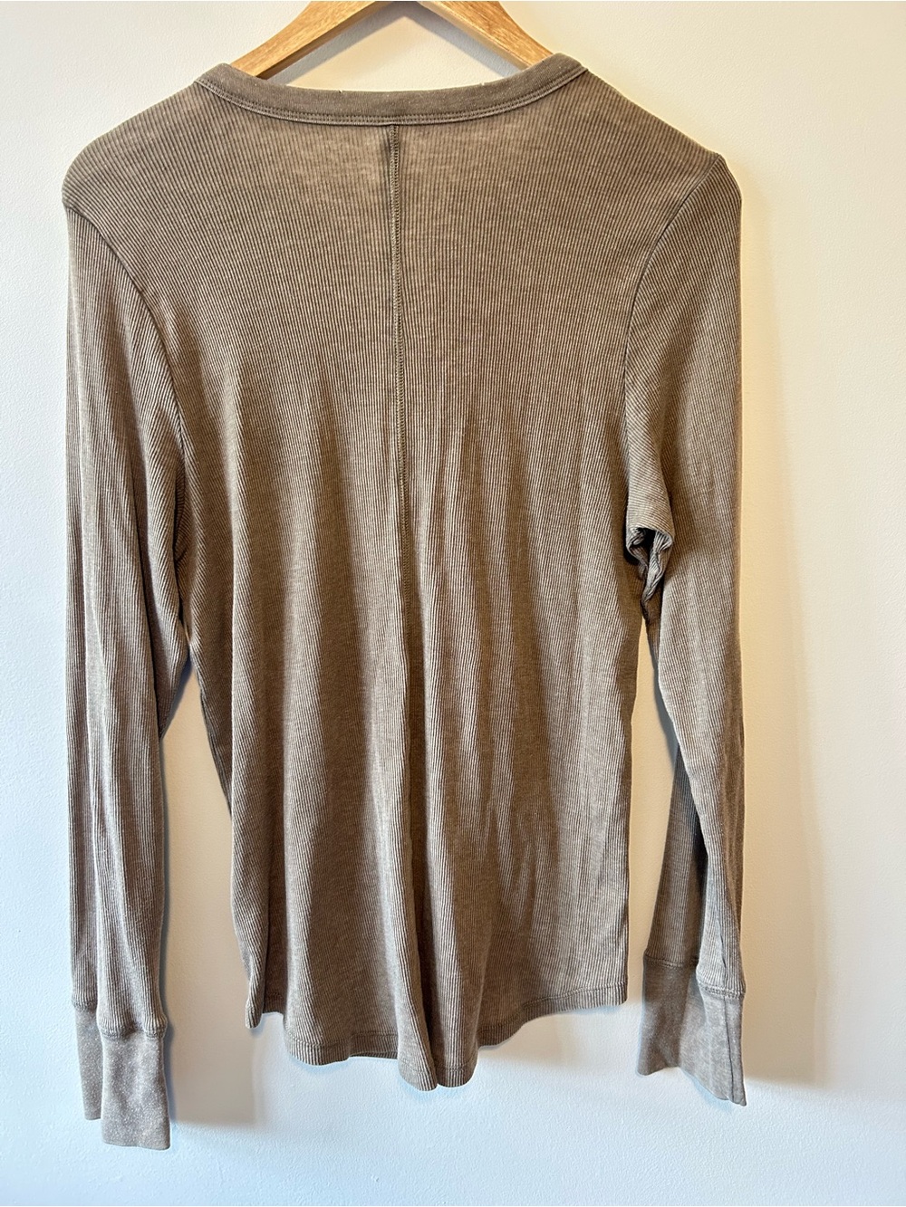 Aerie Ribbed Long Sleeve Top - Picture 3 of 5